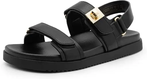 Sandalias negras